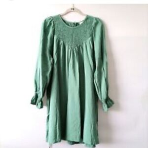 NWOT A new Day smocked shift dress size small
